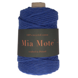 Mia Mote™ Classic Line Sznurek bawełniany skręcany do makramy 5mm Chalkantyt