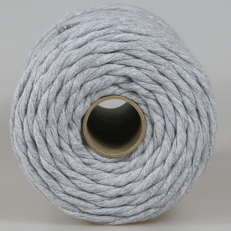 Mia Mote™ Classic Line Sznurek bawełniany skręcany do makramy 5mm  Striped flint