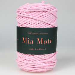 Mia Mote™ Basic Line sznurek bawełniany 5mm Rose Quartz