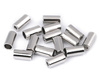 Końcówki metalowa do sznurka srebrny oksydowany 15x8mm 3.5mm