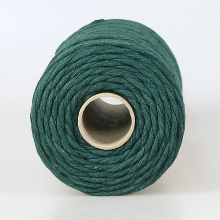 Sznurek bawełniany skręcany do makramy Lavish Emerald 3mm