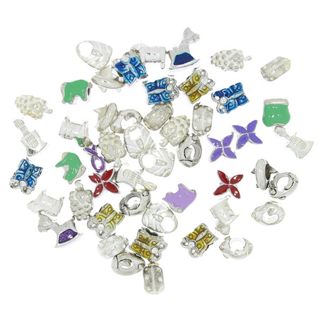 Beads Przekładki do Rzemienia mix 