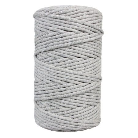 Mia Mote™ Classic Line Sznurek bawełniany skręcany do makramy 2mm Flaxy river stone