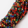 Agat Colorful Kamień Jubilerski Fasetowany kula 4mm
