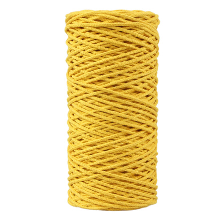 Mia Mote™ Petit Line Outlet CUT Sznurek pleciony bawełniany 2mm Orpiment on dolomite