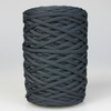 Sznurek poliestrowy płaski 5 mm bez rdzenia – do torebek i makramy, Grafitowy| Smoky Quartz | Mia Mote™ ByBag 