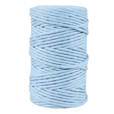 Mia Mote™ Classic Line Sznurek bawełniany skręcany do makramy 5mm atlantis crystal