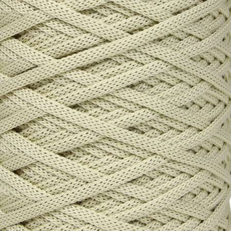 Mia Mote™ ByBag Line Sznurek Poliestrowy płaski bez rdzenia Champagne złoty 5mm