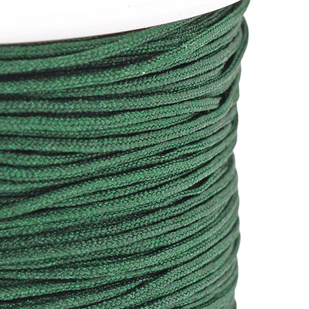 Sznurek Nylonowy 0.4mm do bransoletek kamieni Topliwy Zielony butelkowy