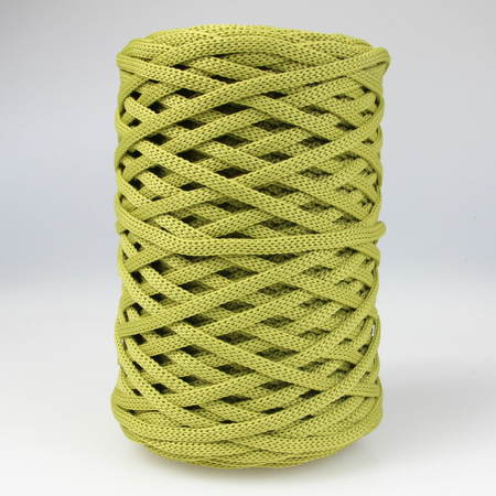 Mia Mote™ ByBag Line Sznurek Poliestrowy płaski bez rdzenia Oliwkowy 5mm