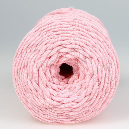 Mia Mote™ ByBag Line Sznurek Poliestrowy matowy płaski bez rdzenia pastelowy różowy 3mm