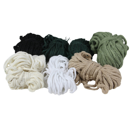 Outlet / Sznurek Bawełniany Skręcany / do Makramy / Classic Eco Line / mix / 2/3/5 mm / 200g [765]