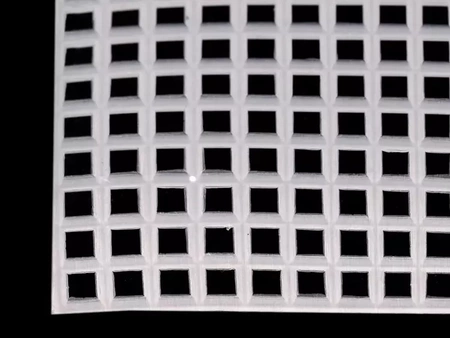 Kanwa plastikowa do makramy baza torebki 33x50cm 17/10cm