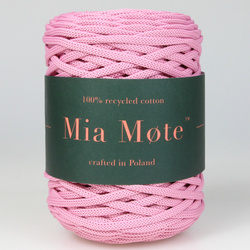 Mia Mote™ ByBag Line Sznurek Poliestrowy płaski bez rdzenia Morganite Różowy 3mm