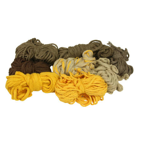Outlet / Sznurek Bawełniany Skręcany / do Makramy / Classic Eco Line / mix / 2/3/5 mm / 200g [583]