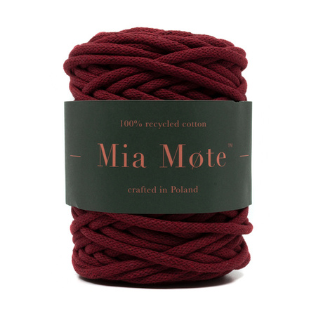 Mia Mote™ Extra Lush Line Sznurek bawełniany 7mm ruby