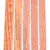 Koraliki Fasetowane Kryształki Szklane Rondelle Łososiowy 2.7x1.5mm