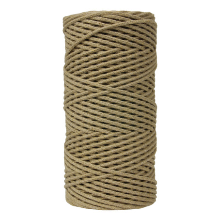 Mia Mote™ Petit Line Sznurek pleciony bawełniany 2mm Aragonite