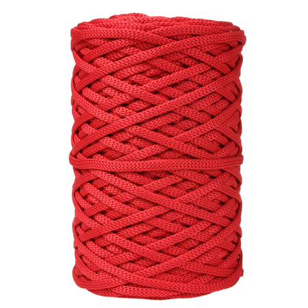 Mia Mote™ ByBag Line Sznurek Poliestrowy płaski bez rdzenia czerwony 5mm