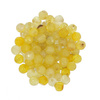 Agat Yellow Kamień Jubilerski Fasetowany kula 4mm