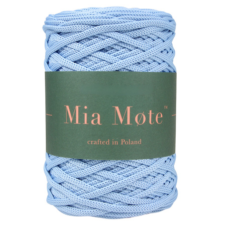 Mia Mote™ ByBag Line Sznurek Poliestrowy płaski bez rdzenia błekitny 5mm
