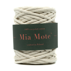 Mia Mote™ Huge Line Sznurek bawełniany pleciony 9mm Limestone