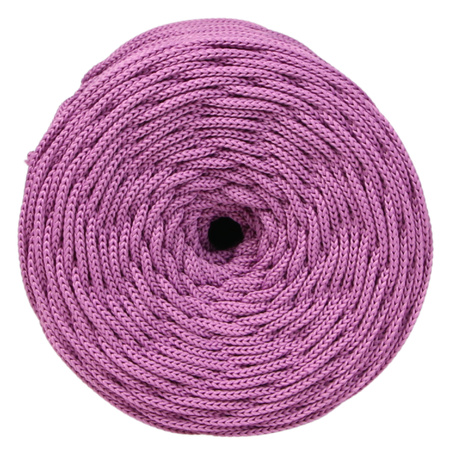 Sznurek poliestrowy płaski 3 mm bez rdzenia – do torebek i makramy, Fioletowy| Rose Beryl | Mia Mote™ ByBag