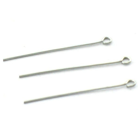 Szpilki jubilerskie oksydowane 32mm