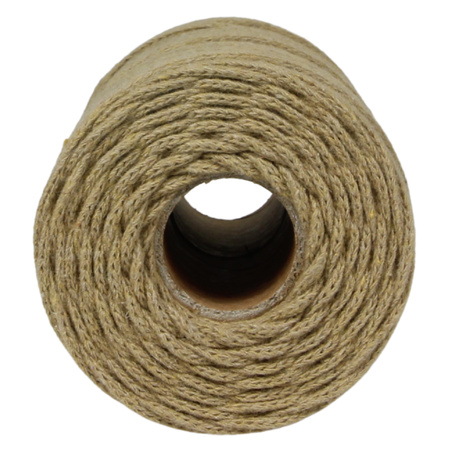 Mia Mote™ Petit Line Sznurek pleciony bawełniany 2mm Aragonite