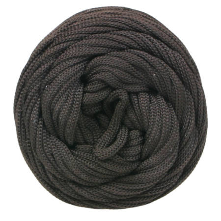 Mia Mote™ ByBag Line Sznurek Poliestrowy płaski bez rdzenia ciemny brązowy czekolada 3mm