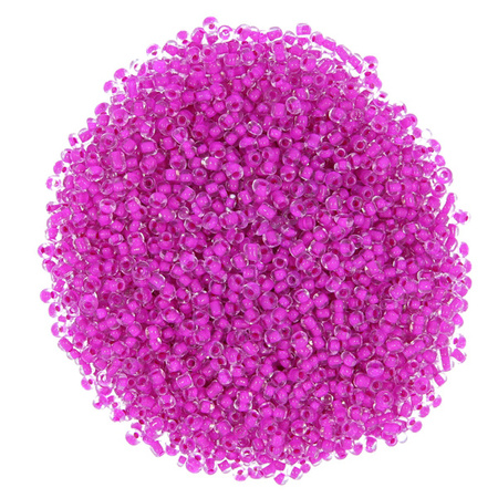Koraliki paciorki szklane drobne seed beads do beadingu sutaszu 1.9mm różany 