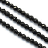Onyks Black Kamień Jubilerski Fasetowany kula 4mm 