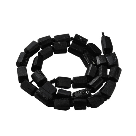 Turmalin Czarny - kamień ochrony i stabilizacji - Kolumna Fasetowany 10-20mm