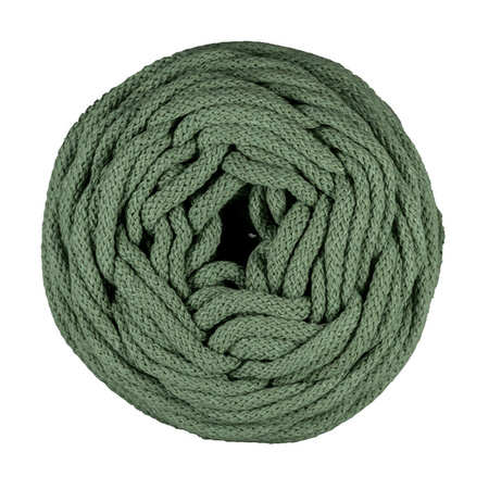 Mia Mote™ Lush Line Sznurek bawełniany 5mm green jasper Nowy Splot