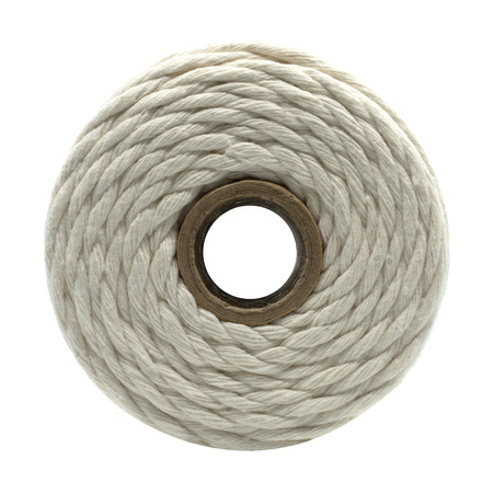 Mia Mote™ Classic Line Sznurek bawełniany skręcany do makramy 3mm
