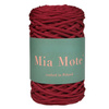 Mia Mote™ ByBag Line Sznurek Poliestrowy matowy płaski bez rdzenia bordowy 3mm