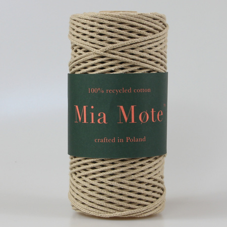 Mia Mote™ Petit Line Outlet CUT Sznurek bawełniany 2mm Moonstone