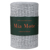 Mia Mote™ Classic Line Sznurek bawełniany skręcany do makramy Striped flint  2mm 