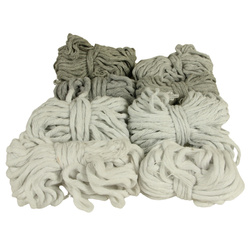 Outlet / Sznurek Bawełniany Skręcany / do Makramy / Classic Eco Line / mix / 2/3/5 mm / 200g [559]