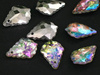 Kryształki Akrylowe Fasetowane Łza Barok 22x15mm