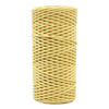 Mia Mote™ Petit Line OUTLET CUT Sznurek pleciony bawełniany 2mm Yellow Calcite