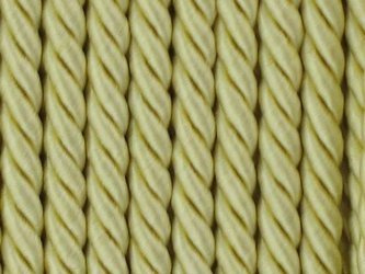 Sznur sznurek ozdobny dekoracyjny skręcany wiskozowy kremowy 8mm