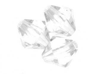 Kryształki Diamentowe Bicone Koraliki Akrylowe 10mm