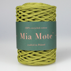 Mia Mote™ ByBag Line Sznurek Poliestrowy płaski bez rdzenia oliwkowy 3mm