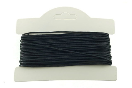 Sznurek Jubilerski Bawełniany Woskowany 1mm