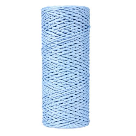 Mia Mote™ ByBag Line Sznurek pleciony poliestrowy okrągły 2mm Błękitny