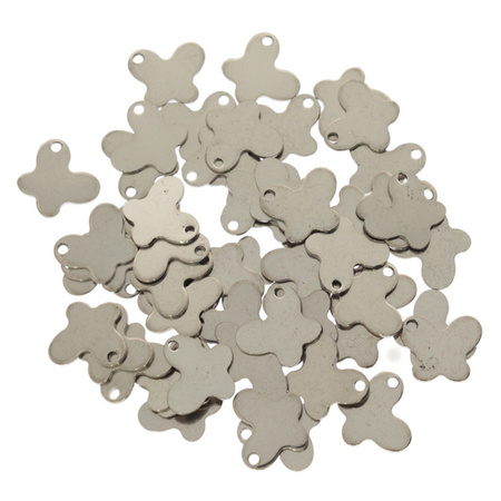 Zawieszka Stal Chirurgiczna Motyl 12x10x0.8mm