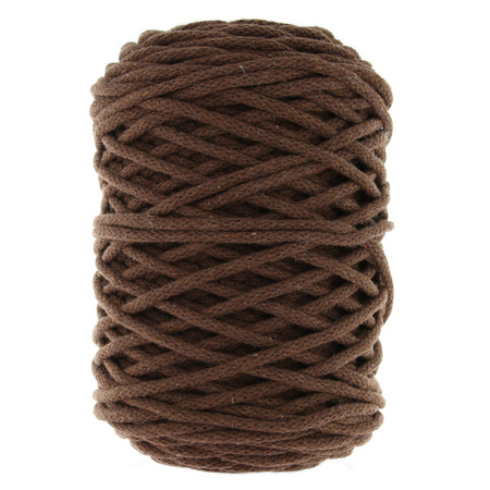 Mia Mote™ Lush Line Sznurek bawełniany 5mm zirconium Nowy Splot