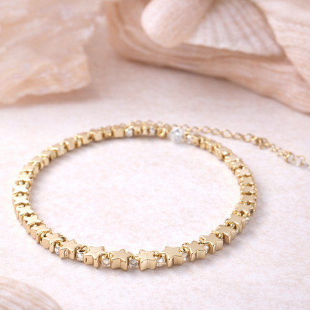 Kamień Jubilerski Hematyt Non-Magnetic Light Golden Gwiazdka 4~4.5x4x2mm