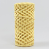 Mia Mote™ Petit Line OUTLET CUT Sznurek pleciony bawełniany 2mm Yellow Calcite